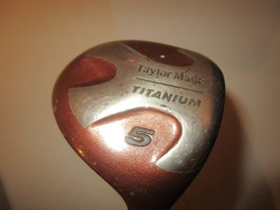 Taylormade Titanium 5 Wood Driver Bubble Graphite Shaft R-80 RH 42 - Image 1 of 4