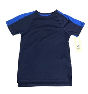 All In Motion Boys Short Sleeve Athletic Tee T-Shirt - Blue XS 4/5 - NEW w/ Tag - Picture 1 of 4