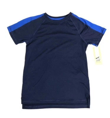 All In Motion Boys Short Sleeve Athletic Tee T-Shirt - Blue XS 4/5 - NEW w/ Tag - Image 1 of 4
