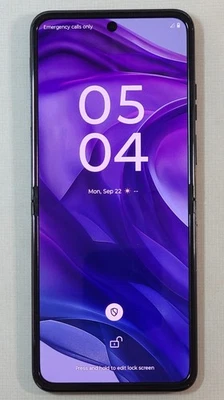 Motorola Razr Plus 2024 - T-MOBILE - 256GB Black XT2451-1 - VERY GOOD Condition - Image 1 of 4