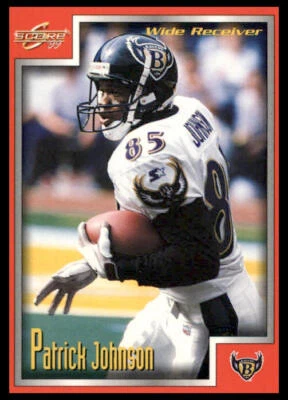 1999 Score #141 Pat Johnson Baltimore Ravens Football Card - Image 1 of 2