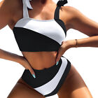 1 Set Women Bikini Set Padded Swimming Bow-knot Bathing Suit Swimsuit Quick Dry