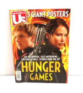 US Weekly Hunger Games Special Edition 2012 w/ 3 Giant Posters BRAND NEW - Foto 1 di 10