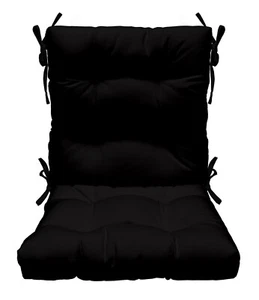 Cojín para silla con respaldo medio acolchado interior exterior RSH, elige color liso - Imagen 1 de 30