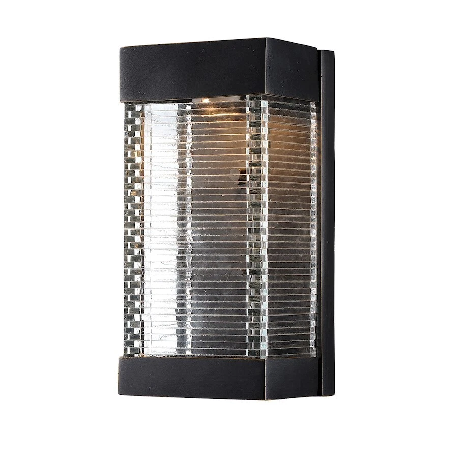 Maxim Lighting Stackhouse VX LED Outdoor 10" Wall Sconce, Bronze - 55222CLBZ - Image 1 of 1