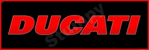 Ducati Metal Sign 6" x 18" - Picture 1 of 1