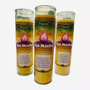 Ajo Macho Veladora Preparada, Male Garlic Fixed Candle - Imagen 1 de 2