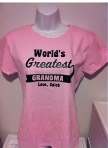 Greatest Grandma shirt personalized grandma tshirt Mimi shirt Grandmom shirt - Picture 1 of 1