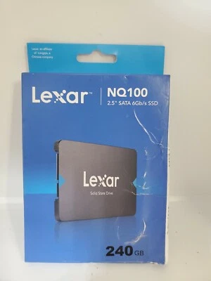 Lexar NQ100 240GB SSD 2.5'' SATA 6Gb/s Solid State. SEALED  - Image 1 of 4
