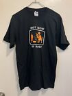 VINTAGE T Shirt Mens Medium Black Delta Pro Video Game Tee Not Now I'm Busy