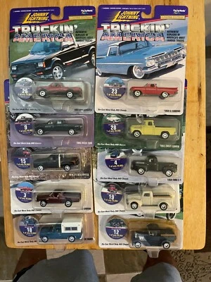 Johnny Lighting TRUCKING AMERICA a complete set of 10 limited edition new seal. - Image 1 of 2