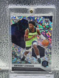 2020-21 Mosaic Variation Fast Break Disco Prizm Anthony Edwards #201 RC - Picture 1 of 2