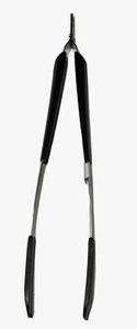 365+ HJÄLTE Tongs Stainless Steel Black For Non-Stick Coating (Up To 428°F) - Picture 1 of 3