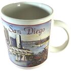 New Coffee Mug By Sue T. McNary, San Diego Convention Vistors 4ft X 8ft Mural
