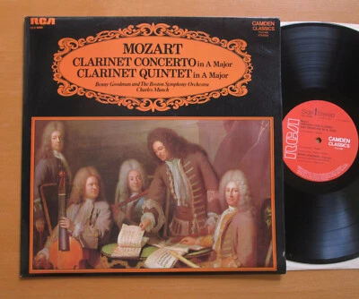 CCV 5006 Mozart Clarinet Concerto Benny Goodman Charles Munch RCA Stereo NM - Image 1 of 4