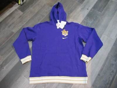 LSU Tigers Nike Hoodie Sweatshirt Size Men's XL new with tags Free Ship - Image 1 of 3