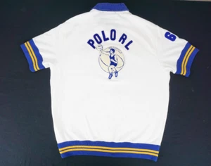 Vintage Polo Sport Polo RL Academy Basketball Aufwärmjacke mit Etikett Small - Bild 1 von 24