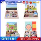 Baby Wooden Magnetic Puzzle Board Dress Up Games Children Early Educational