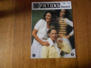 PATONS KNITTING BOOK NO. 538 - WOMEN'S WEAR IN BLUEBELL - GOOD CONDITION - - Picture 1 of 4