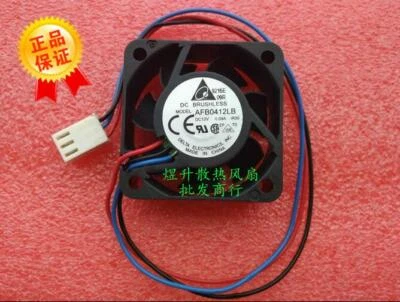Delta AFB0412LB DC12V 0.09A 4015 40*40*15MM 3pin double ball fan - Image 1 of 2