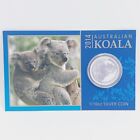 2014 Australian Koala 10C 1/10Oz Silver Coin Carded Perth Mint 99.9 Purity Qeii