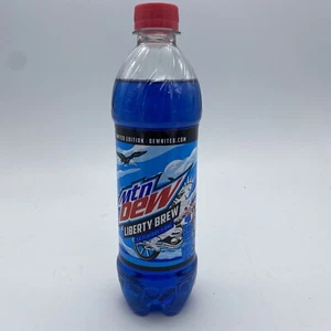 Mountain MTN Dew Liberty Brew Bottle 16.9 oz Discontinued Blue EX-10/26/20 - Picture 1 of 5