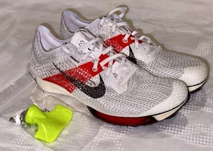 NIKE Air Victory Eliud Kipchoge White Mid Distance Track Spikes Mens 4.5 5.5 9.5 - Picture 1 of 15