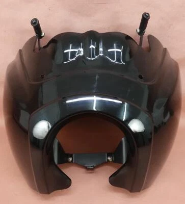 2011-2017 Harley Davidson Dyna Street Bob FXDB Front Headlight Cover Fairing - Image 1 of 4