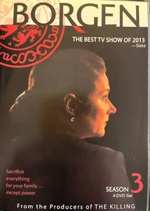 BORGEN - Temporada 3 4x DVD Serie Completa Tres ¡COMO NUEVO! *REGIÓN 1* - Imagen 1 de 2