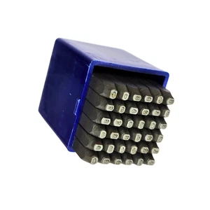 Punzón de sello de letras y números 36 piezas 1,5 mm 1/16" - Imagen 1 de 3