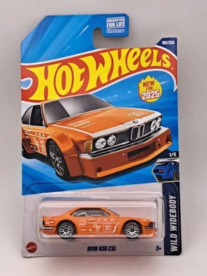 BMW CSi Wild 2025 carrocería ancha 1/5 naranja Hot Wheels Foto 1 de 2