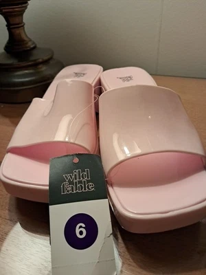 Zapatos sin cordones Wild Fable talla 6 rosa para mujer Foto 1 de 4