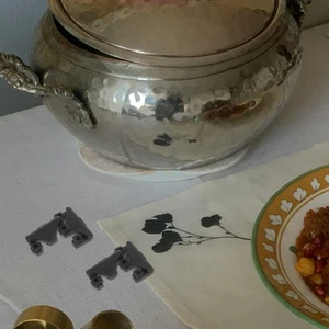 Protector de esquina de silicona de 10 piezas para freidora de aire piezas de repuesto parachoques - Imagen 1 de 12