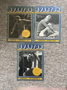 1976/77 Everton v Tottenham, Stoke & Norwich - Picture 1 of 1