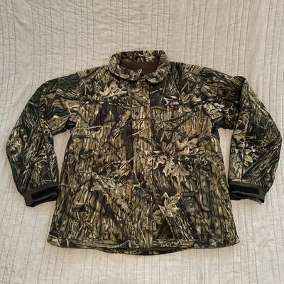 Browning Large Gore-Tex Hydro Fleece ScentSORB Camo L Hunting Jacket Coat - Image 1 of 4