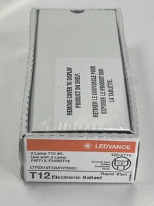 Box of 4 - LEDVANCE 75868-0 LTP2X40T12UNVRSSC Electronic Ballast - Picture 1 of 2