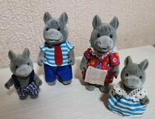 Sylvanian families personaggi famiglia asino/donkey