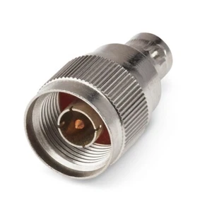 ENCHUFE BNC HEMBRA A ENCHUFE MACHO TIPO N - Imagen 1 de 2