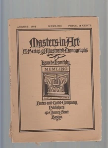 Masters in Art--Memlinc Aug. 1905 10 Plates-----25 - Picture 1 of 1