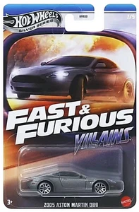 Hot Wheels Silver Series Fast and Furious Villains Aston Martin DB9 new car toy - Picture 1 of 1