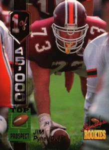 1994 Superior Rookies #45 - Jim Pyne PR45000 - Virginia Tech Hokies 94-574 - Picture 1 of 2