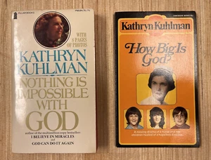 2 Kathryn Kuhlman Books How Big Is God, Nothing Impossible With God - Imagen 1 de 8