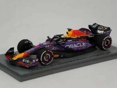 Spark Red Bull RB19 #1 Verstappen World Champion 2023 Las Vegas GP 1/43 S8934 - Immagine 1 di 4