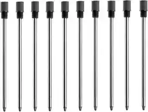 2.75'' Mini Ballpoint Pen Refills Standard D1 Ballpoint Pen Refill Remove Black - Picture 1 of 1