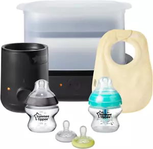 Tommee Tippee New Parent Baby Bottle Feeding Starter Kit for Newborns, Electric - Picture 1 of 9