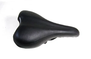 OZONE 500 Bicicleta Nuevo Cojín Sillín Delgado Negro 10.5" Largo - Imagen 1 de 6