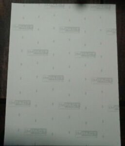 100 Sheet Sticker Paper Matte Label for Inkjet Laser Printers 330gms