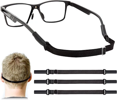 Adjustable Glasses Straps - 3 Pcs No Tail Adjustable Eyewear Retainer Glass Stra - Image 1 of 4