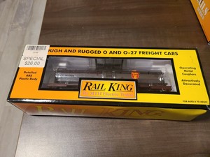 MTH Rail King Central Pacific Chrome Tank Car 30-73261 (H375)