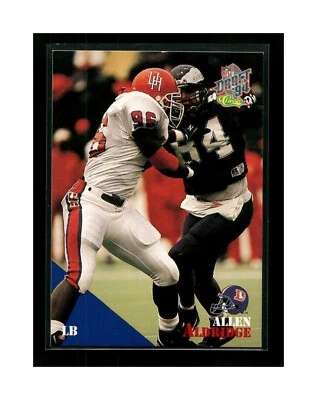 1994 Classic NFL Draft Allen Aldridge #89 Denver Broncos Football Card - Image 1 of 2